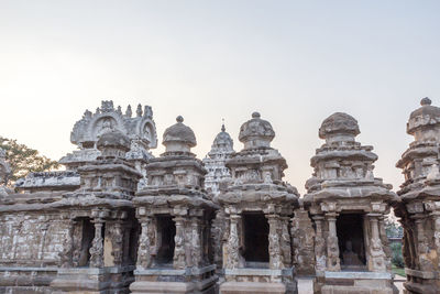 Low angle view of a temple