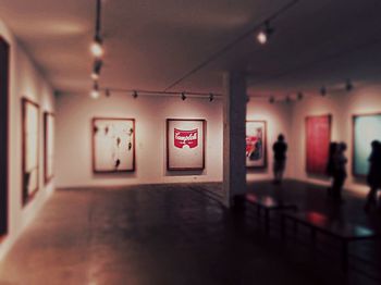 Illuminated corridor