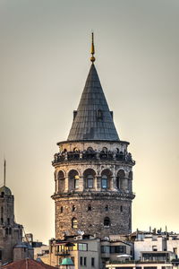 Low angle view of building against sky