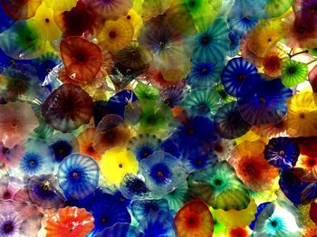 Full frame shot of colorful objects