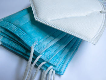 High angle view of pen on table