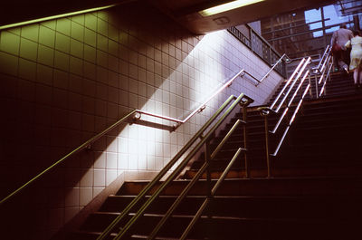 Staircase of escalator