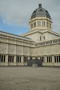 Low angle view of building against sky