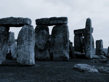 View of old ruins