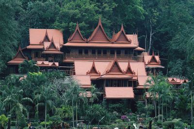 Exterior of building by trees