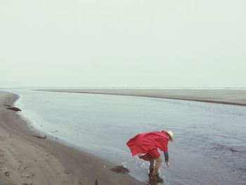 People on beach