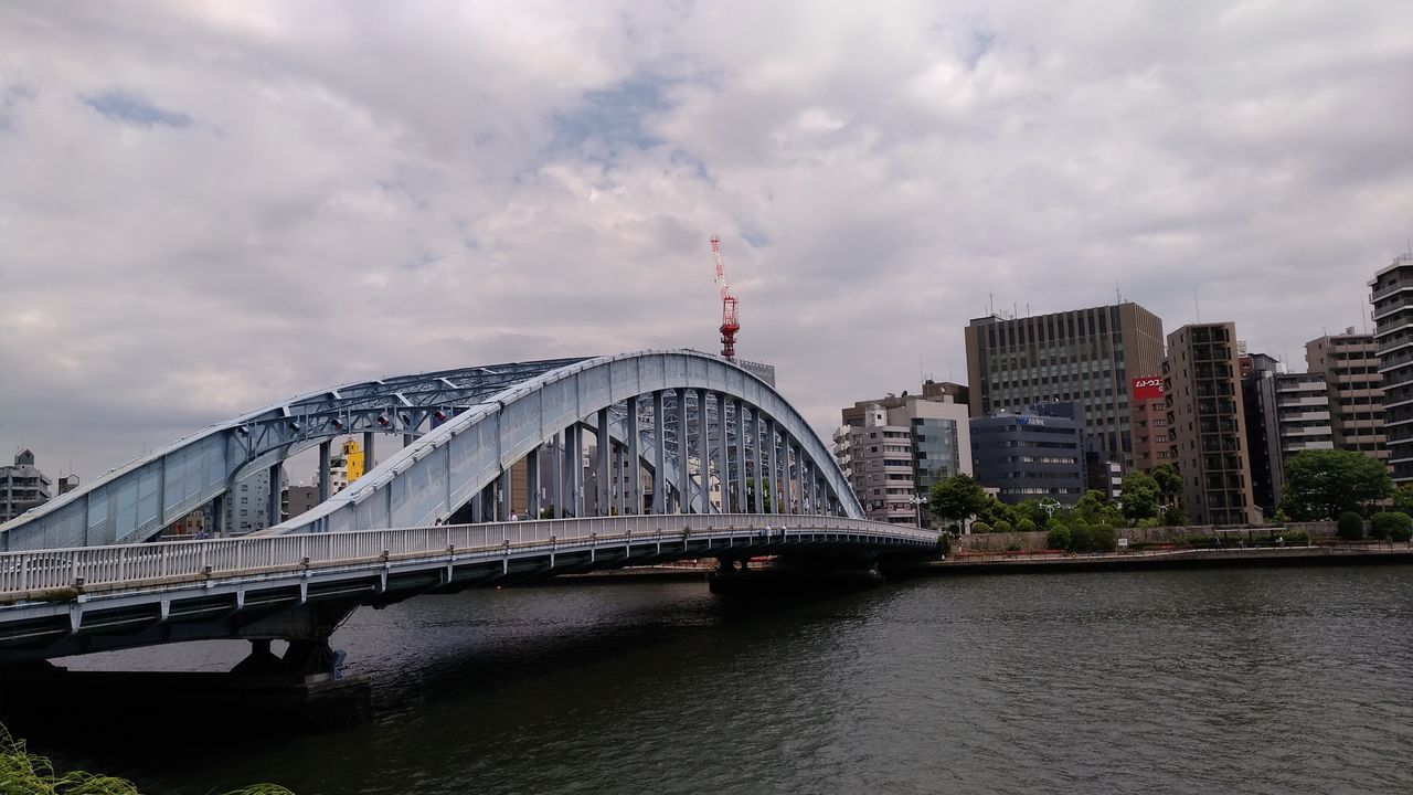 BRIDGE OVER RIVER IN CITY