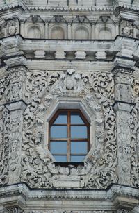 Low angle view of historical building