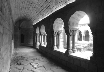 Corridor of historic building