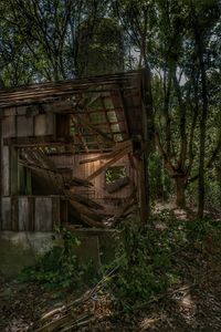 Abandoned built structure