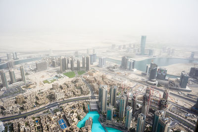 Aerial view of cityscape