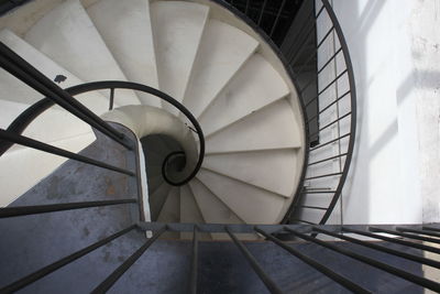 Spiral staircase in milan