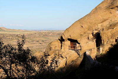 Panoramic view of a desert