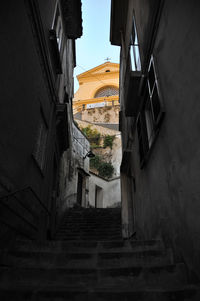 Low angle view of staircase