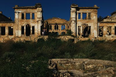 Old building against sky