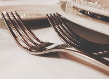 Close-up of food on table