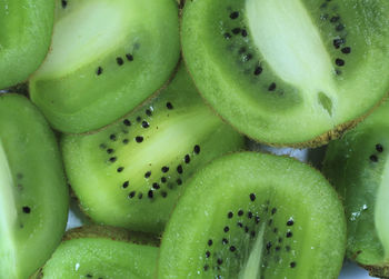 The surface of the kiwi or the surface of the fruit.