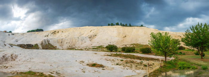 Panoramic view of landscape against sky