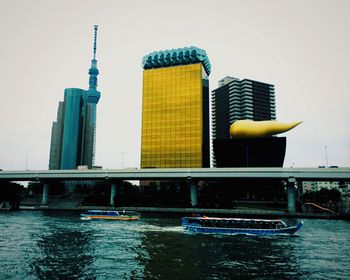 View of buildings in city