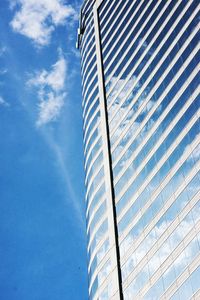 Low angle view of building against sky