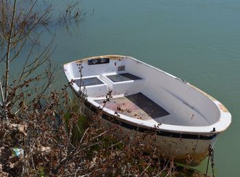 Boats in sea