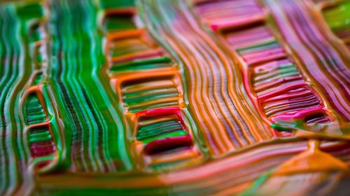 Full frame shot of colorful objects