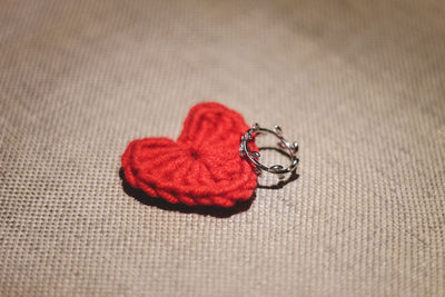 Close-up of heart shape