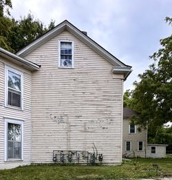 Built structures against sky