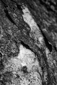 Full frame shot of rock on wall