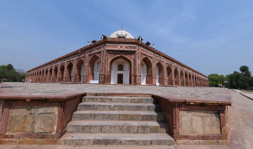 Low angle view of old building