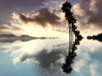 Low angle view of cloudy sky