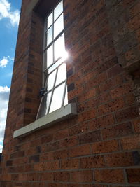 Low angle view of building against sky