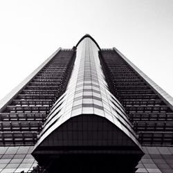 Low angle view of modern building