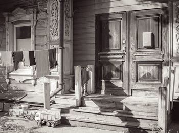 Interior of old house