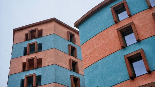 Low angle view of building against sky