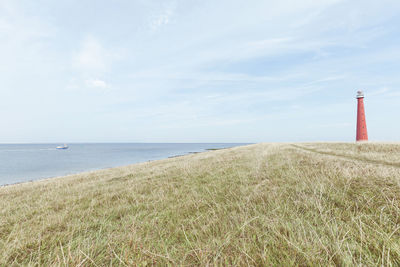 Lighthouse on beach