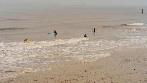 People on beach