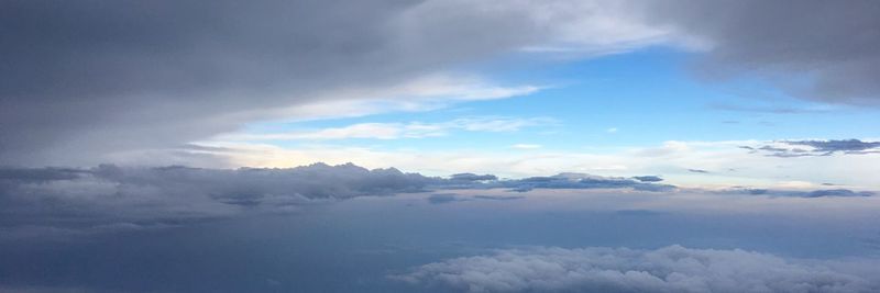 Scenic view of cloudscape against sky