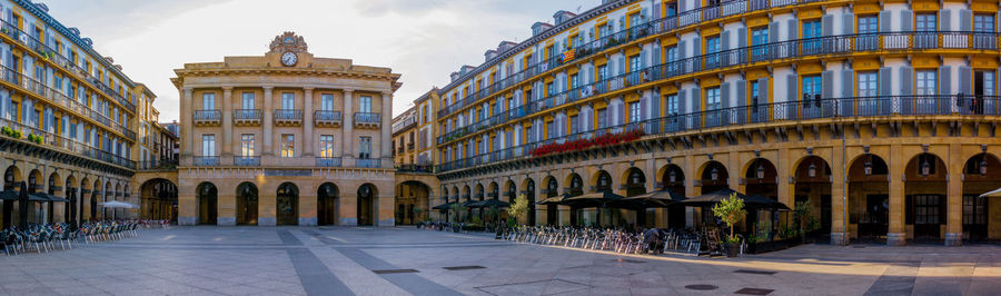 View of historical building in city