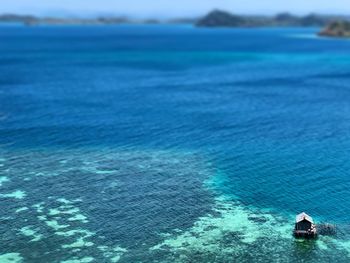 Scenic view of sea against sky in misool raja ampat island indonesia 