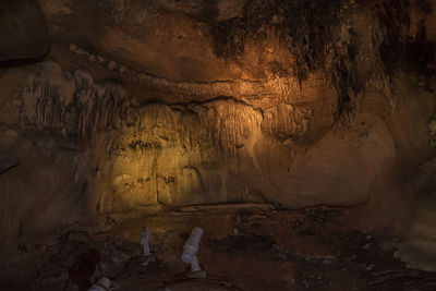 Low angle view of cave