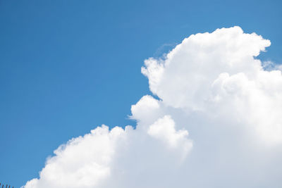 Low angle view of clouds in sky