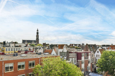 Cityscape against sky