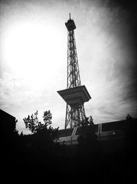 Low angle view of building against sky