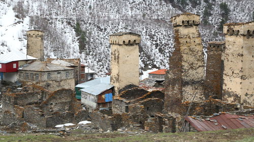 View of an abandoned building