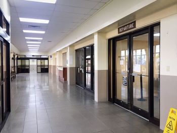 Corridor of building