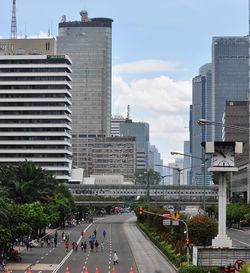 Buildings in city