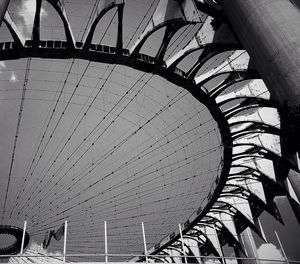 Low angle view of ceiling