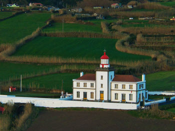 View of church