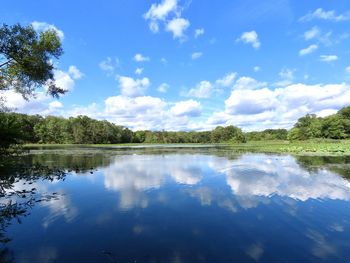 Landscape water reflections beauty in nature